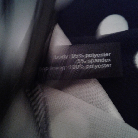 The Limited Polka Dot Strapless Dress - Picture 6 of 6